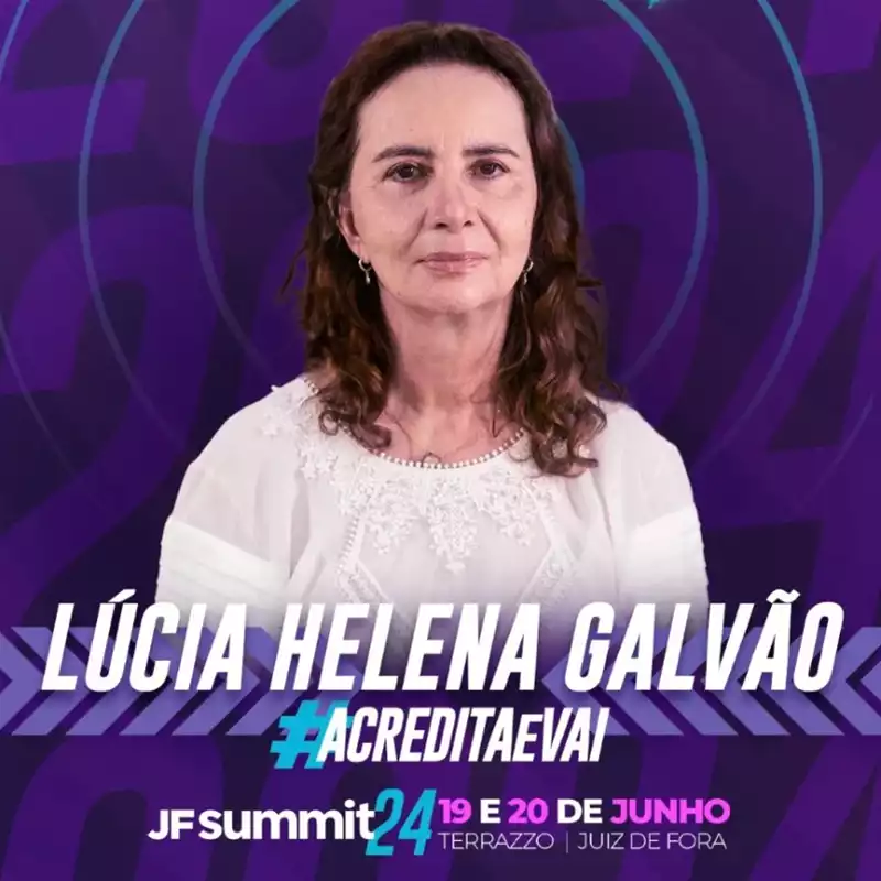 Lúcia Helena Galvão no JF Summit 24